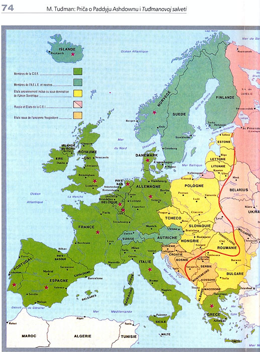 37-Strategijski atlas Editions Complexe Bruxelles 1993. Miroslav Tuman